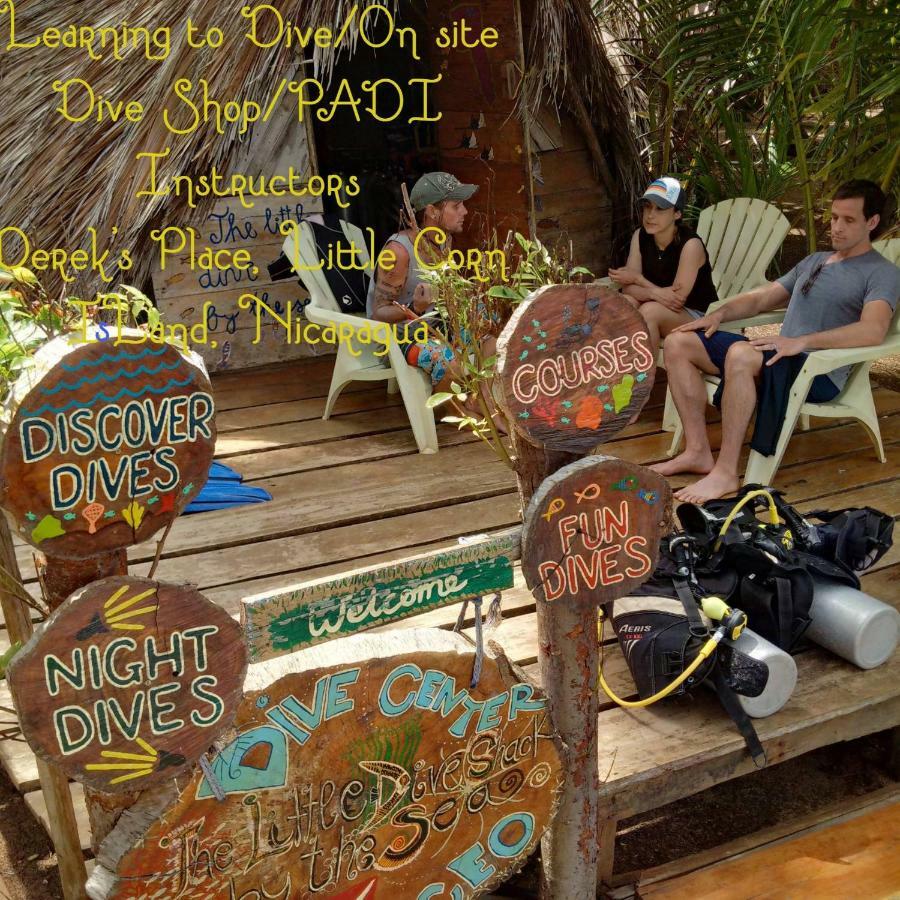 Derek'S Place Eco-Lodge Pulau Little Corn Luaran gambar